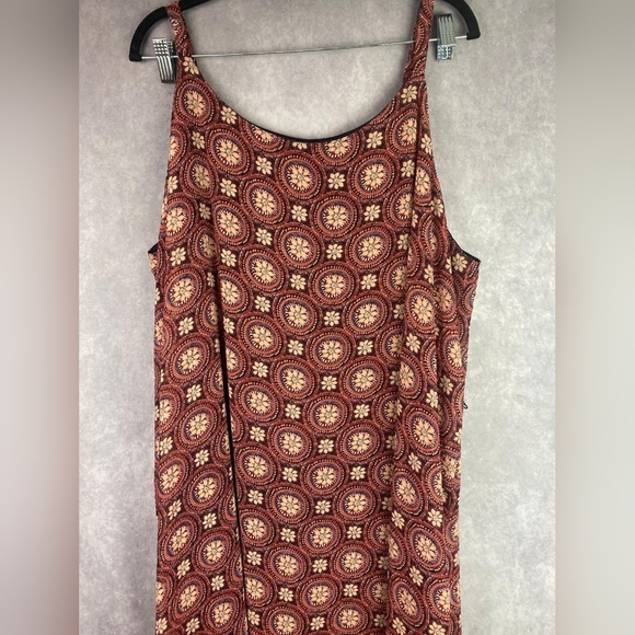 Lane Bryant Maxi flattering Boho Fairy Slip Layers Women's Dress size 22/24 - Picture 6 of 8